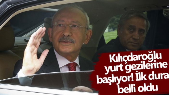 CHP lideri Kemal Kılıçdaroğlu yurt gezilerine başlıyor! İlk durağı belli oldu 