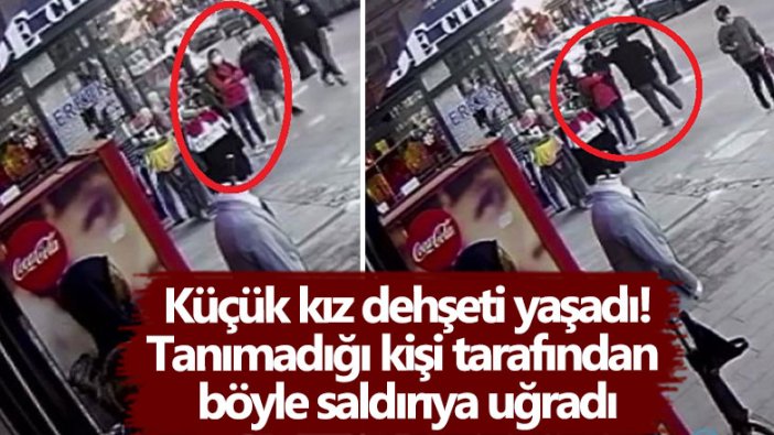 Aksaray'da Dilek E. tanımadığı kişinin saldırısına uğradı!