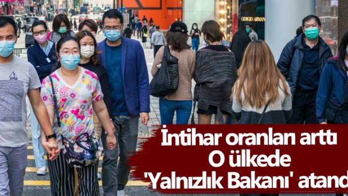 İntihar oranlarının arttığı Japonya'da Yalnızlık Bakanı atandı