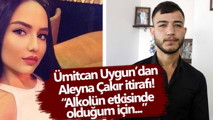 Ümitcan Uygun'dan Aleyna Çakır savunması! Bir kez tokat attım bayıldı