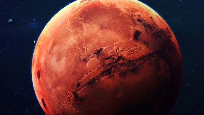 NASA, Mars’taki Jezero Krateri’nin fotoğrafını paylaştı