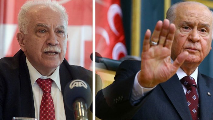 MHP'nin başına geçmek benim için şereftir diyen Doğu Perinçek'e MHP'den olay yanıt 