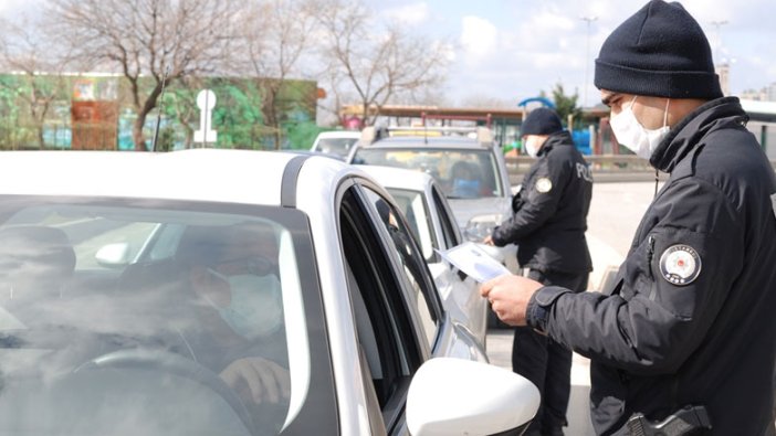 İstanbul'da birçok noktada korona denetimi