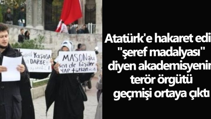 Atatürk'e hakaret eden akademisyen Furkan Bölükbaşı'nın FETÖ geçmişi ortaya çıktı