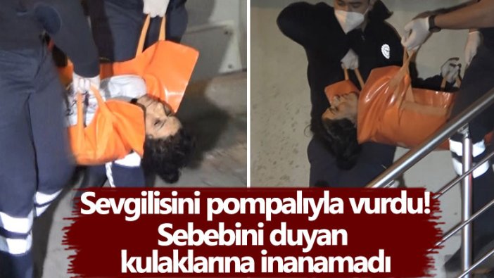 Bursa'da Şenol Y. kıskançlık nedeniyle sevgilisi Songül Ü.'ye pompalı tüfekle saldırdı!