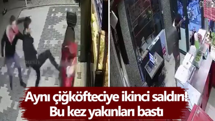 Afyonkarahisar'da aynı çiğköfteciye ikinci saldırı! Bu kez yakınları bastı