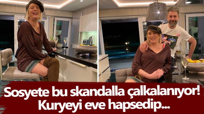 İpek Hattat yine skandala imza attı! Kuryeyi eve hapsedip işkence ettiler