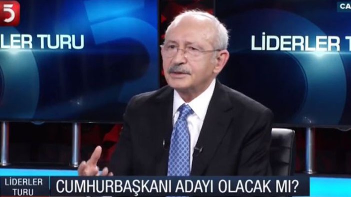 CHP lideri Kemal Kılıçdaroğlu Cumhurbaşkanı adayı olacak mısınız sorusuna böyle yanıt verdi 