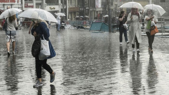 Meteoroloji'den Türkiye geneli için yağış uyarısı