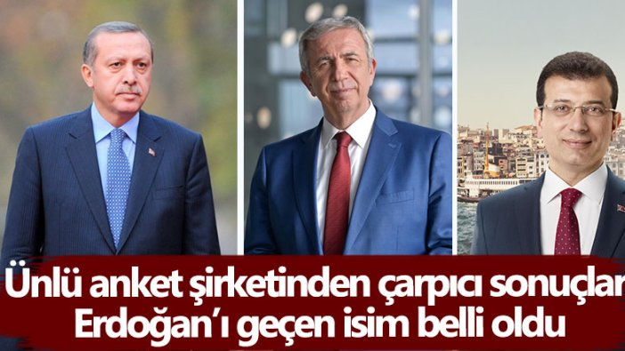 Aksoy Araştırma anketinden çarpıcı sonuçlar! İşte Erdoğan, Mansur Yavaş ve Ekrem İmamoğlu'nun oy oranı