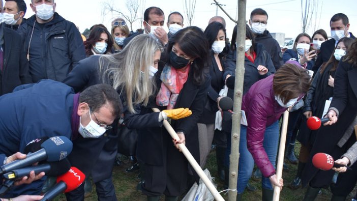 Pervin Buldan mesajı tepkilere neden olmuştu Ekrem İmamoğlu bu fotoğrafla yanıt verdi