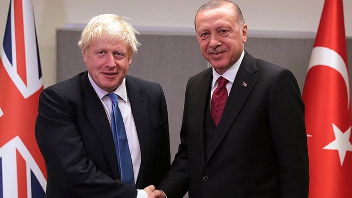 Erdoğan ile Boris Johnson görüştü