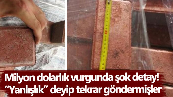 Milyon dolarlık vurgunda şok detay! “Yanlışlık” deyip tekrar göndermişler