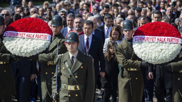 Ekrem İmamoğlu Anıtkabir'i ziyareti