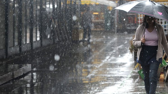 Meteoroloji'den sağanak yağış uyarısı!