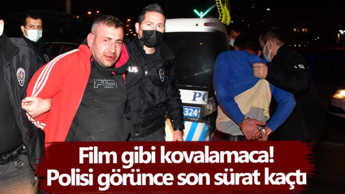 İzmir'de sürücü O.Ü. dur ihtarına uymadı! Kovalamaca sonucu yakalandı