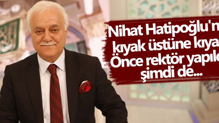 Nihat Hatipoğlu kendini 4 fakülteye dekan olarak atadı