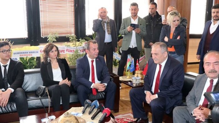 CHP'li başkan Bolu'da göreve başladı