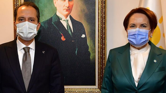 Fatih Erbakan'dan Meral Akşener'e ziyaret