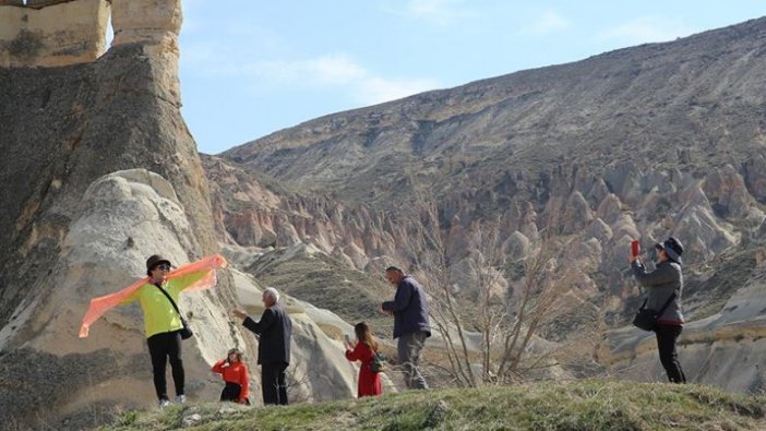 Kapadokya turizm sezonuna hızlı girdi