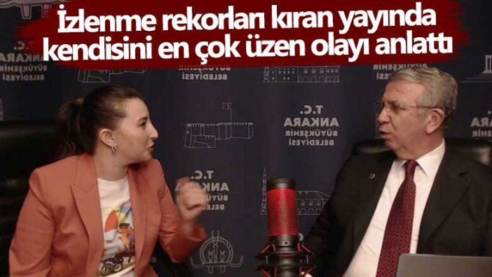 Mansur Yavaş Twitch'te Pelin Baynazoğlu’na (Pqueen) konuk oldu! İzlenme rekorları kıran yayında kendisini en çok üzen olayı anlattı