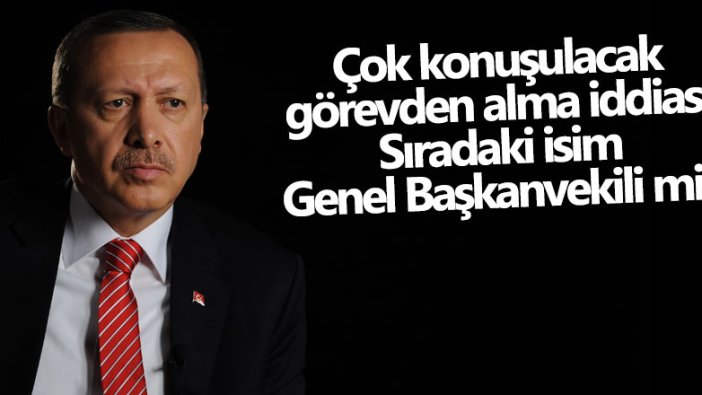 Çok konuşulacak görevden alma iddiası: Sıradaki isim Numan Kurtulmuş mu?