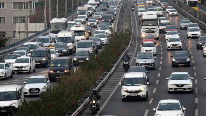 Trafiğe kayıtlı toplam taşıt sayısı açıklandı