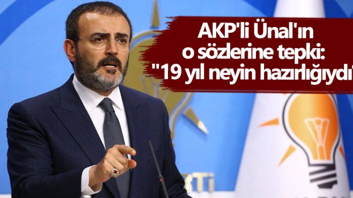 AKP'li Mahir Ünal'ın o sözlerine Faruk Bildirici'den tepki: 19 yıl neyin hazırlığıydı?