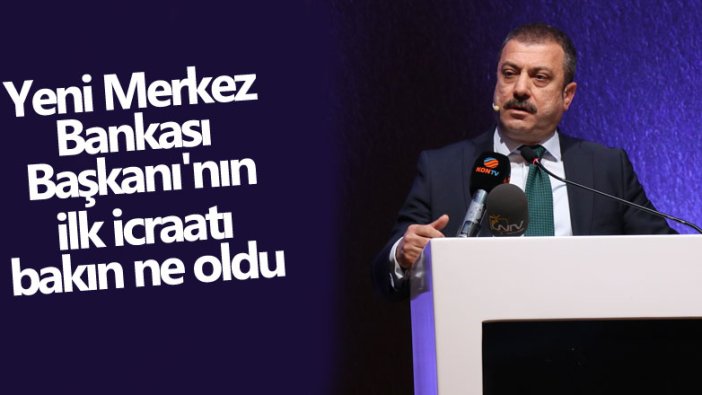 Şahap Kavcıoğlu ilk iş olarak Naci Ağbal'ın atadığı bürokratı kovdu