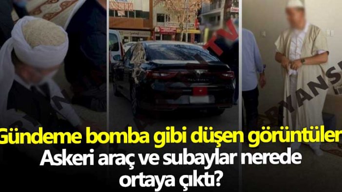 Gündeme bomba gibi düşen görüntüler! Askeri araç ve subaylar nerede ortaya çıktı?