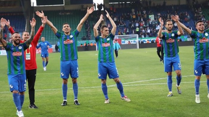 Çaykur Rizespor'da hedef ilk beş