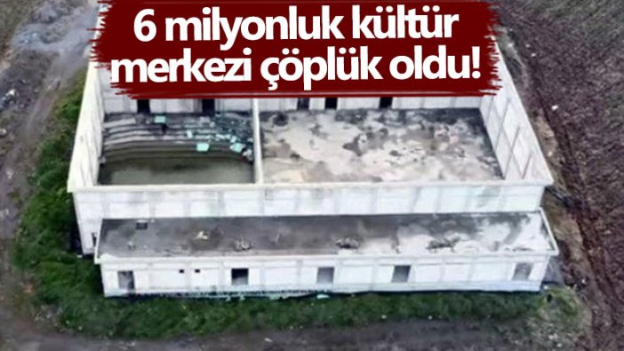 AKP'li Osman Topaloğlu'nun başlattığı kültür merkezi atıl durumda