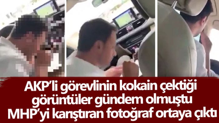 AKP'li Kürşat Ayvatoğlu'nun kokain çektiği görüntülerin ardından MHP'yi karıştıran fotoğraf ortaya çıktı 