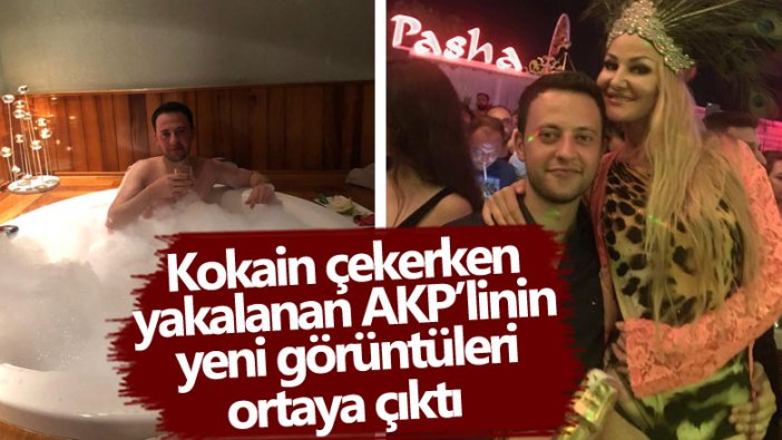 Kokain çektiği görüntüler sosyal medyayı sallamıştı! AKP'li Kürtaş Ayvatoğlu'nun yeni görüntüleri ortaya çıktı 