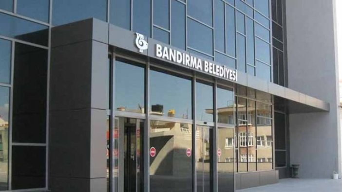 Bandırma belediyesi ilan verdi