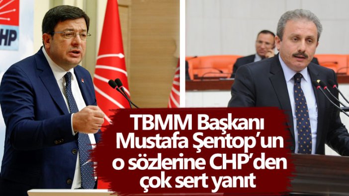 TBMM Başkanı Mustafa Şentop'un 'Cumhurbaşkanı Montrö'yü feshettim diyebilir' açıklamasına CHP'den sert yanıt 