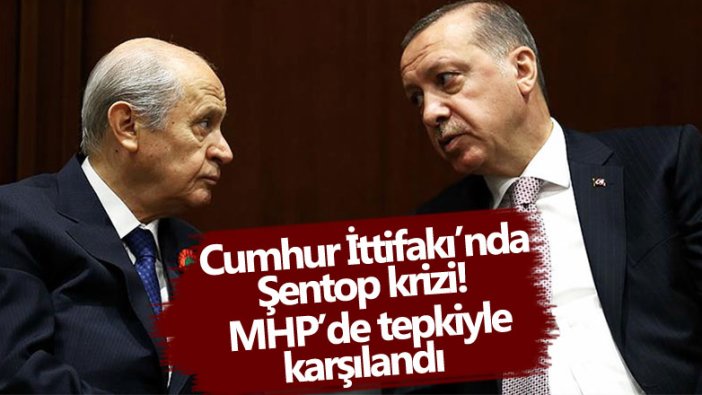 Cumhur İttifakı'nda Mustafa Şentop krizi! MHP kanadında tepkiyle karşılandı