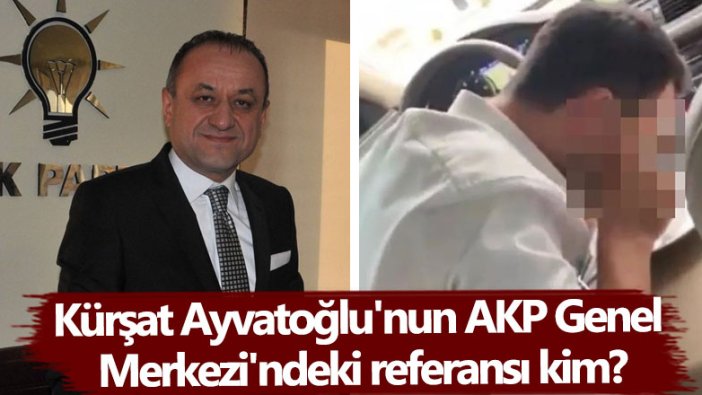 Kürşat Ayvatoğlu'nun yanında çalıştığı AKP'li eski Kastamonu Belediye Başkanı Tahsin Babaş'tan açıklama!