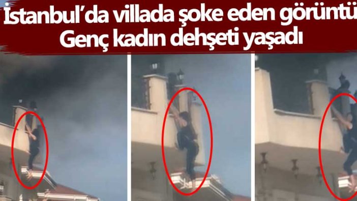 İstanbul’da villada şoke eden görüntü! Genç kadın dehşeti yaşadı