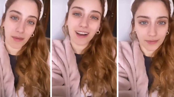 Korona virüse yakalanan Hazal Kaya'dan ilk açıklama!