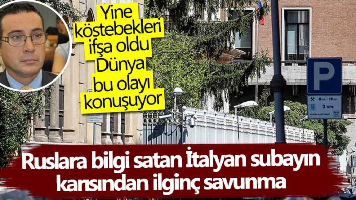 Yine köstebekleri ifşa oldu, dünya bu olayı konuşuyor! Ruslara bilgi satan İtalyan subayın karısından ilginç savunma