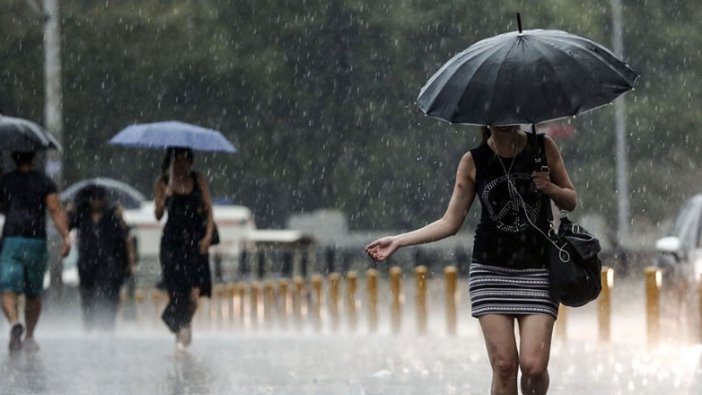 Meteoroloji tek tek sıraladı! İşte yağışlı bölgeler