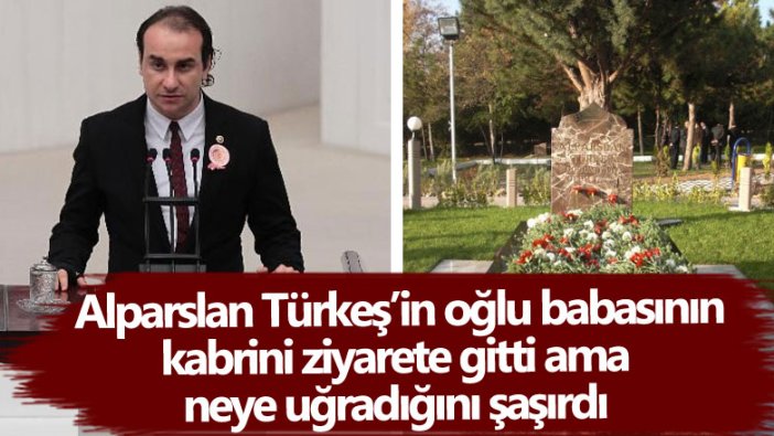 Alparslan Türkeş’in oğlu Ahmet Kutalmış Türkeş babasının mezarına alınmadı 