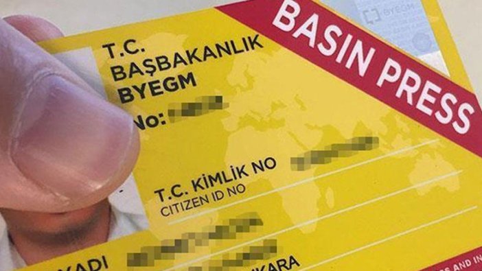 Bin 371 gazetecinin basın kartı yenilenmedi