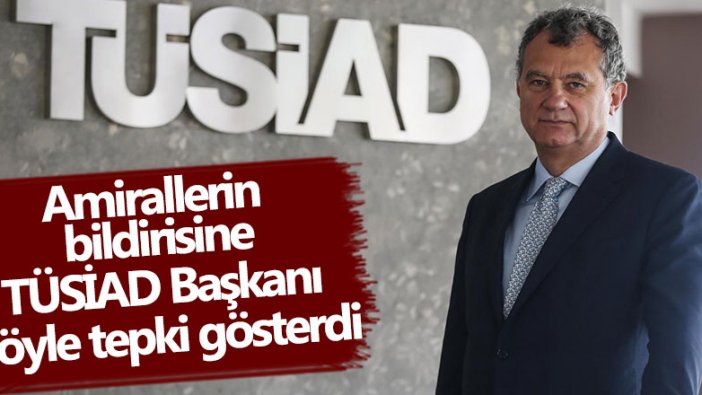 Amirallerin bildirisine TÜSİAD Yönetim Kurulu Başkanı Simone Kaslowski'den tepki 