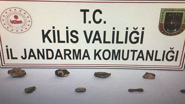 Kilis’te, 170 milyon yıllık 7 fosil ele geçirildi