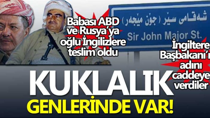 Rusya ve ABD işbirlikçisi Molla Mustafa Barzani'nin oğlu Mesut, babasının izini takip ediyor