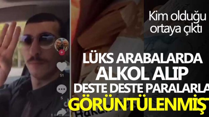 Lüks arabalarda alkol alıp  deste deste paralarla görüntülenmişti! Hakan Tek'in kim olduğu ortaya çıktı