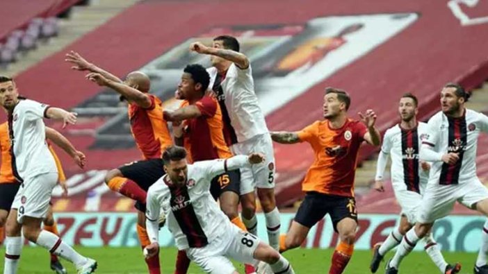 Galatasaray Karagümrük maçı 1-1 bitti