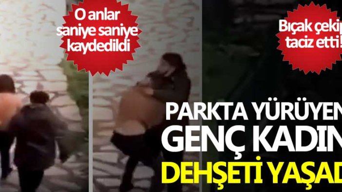 İstanbul'da parkta yürüyen kadın dehşeti yaşadı